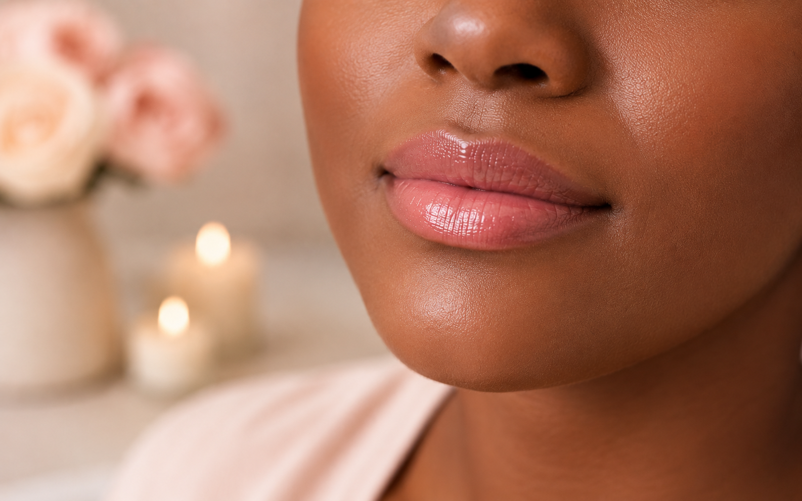 Lip blush treatment for natural-looking lip colour, shape, and symmetry at Rhea Aesthetics.